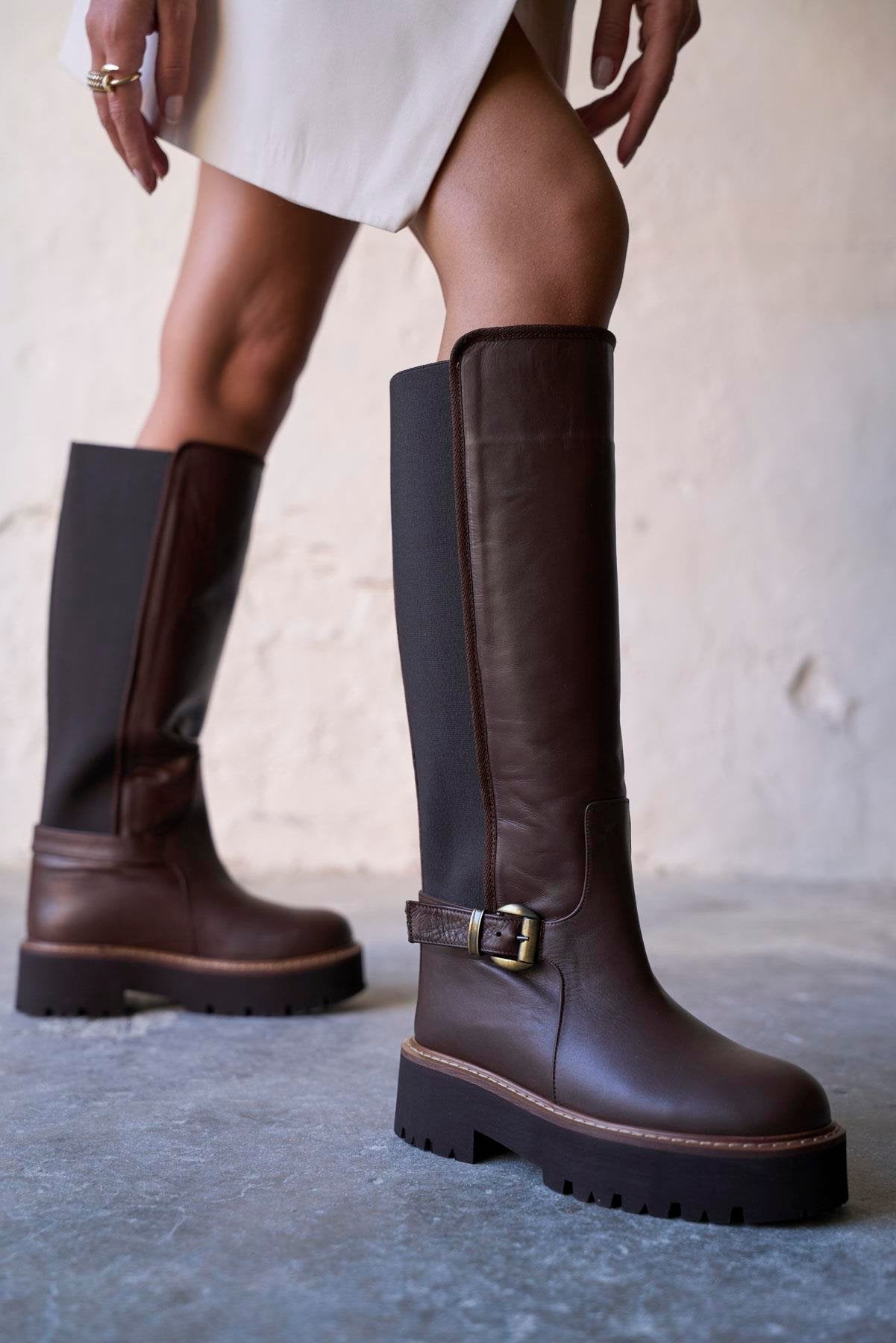 Vanella - Kožne Ženske Čizme