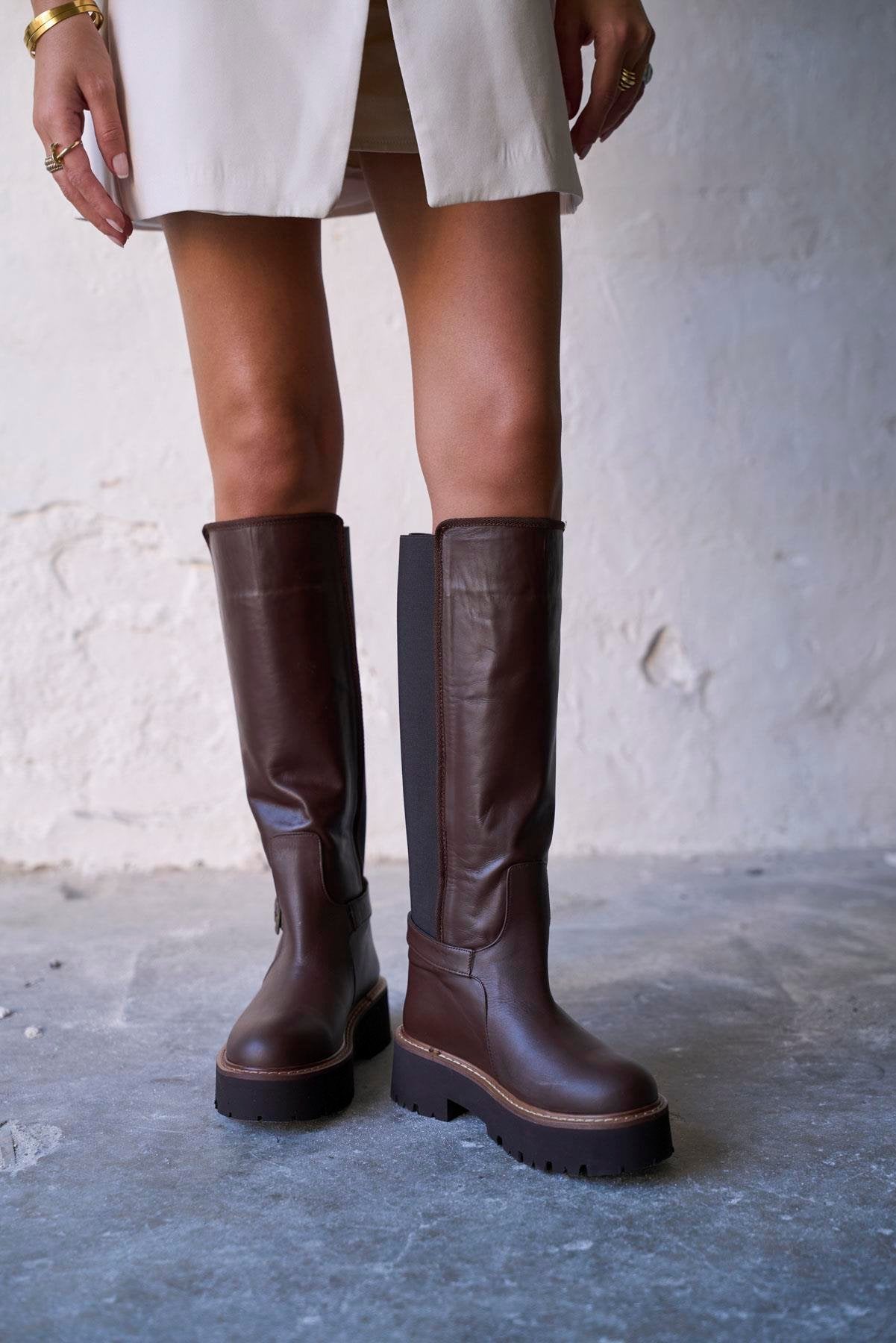 Vanella - Kožne Ženske Čizme