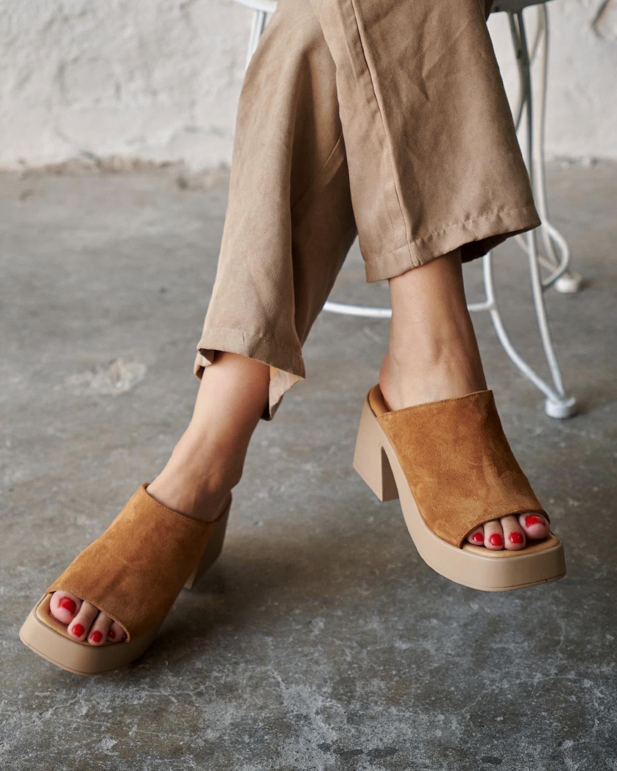 Visley - Ženska Kožne Sandale