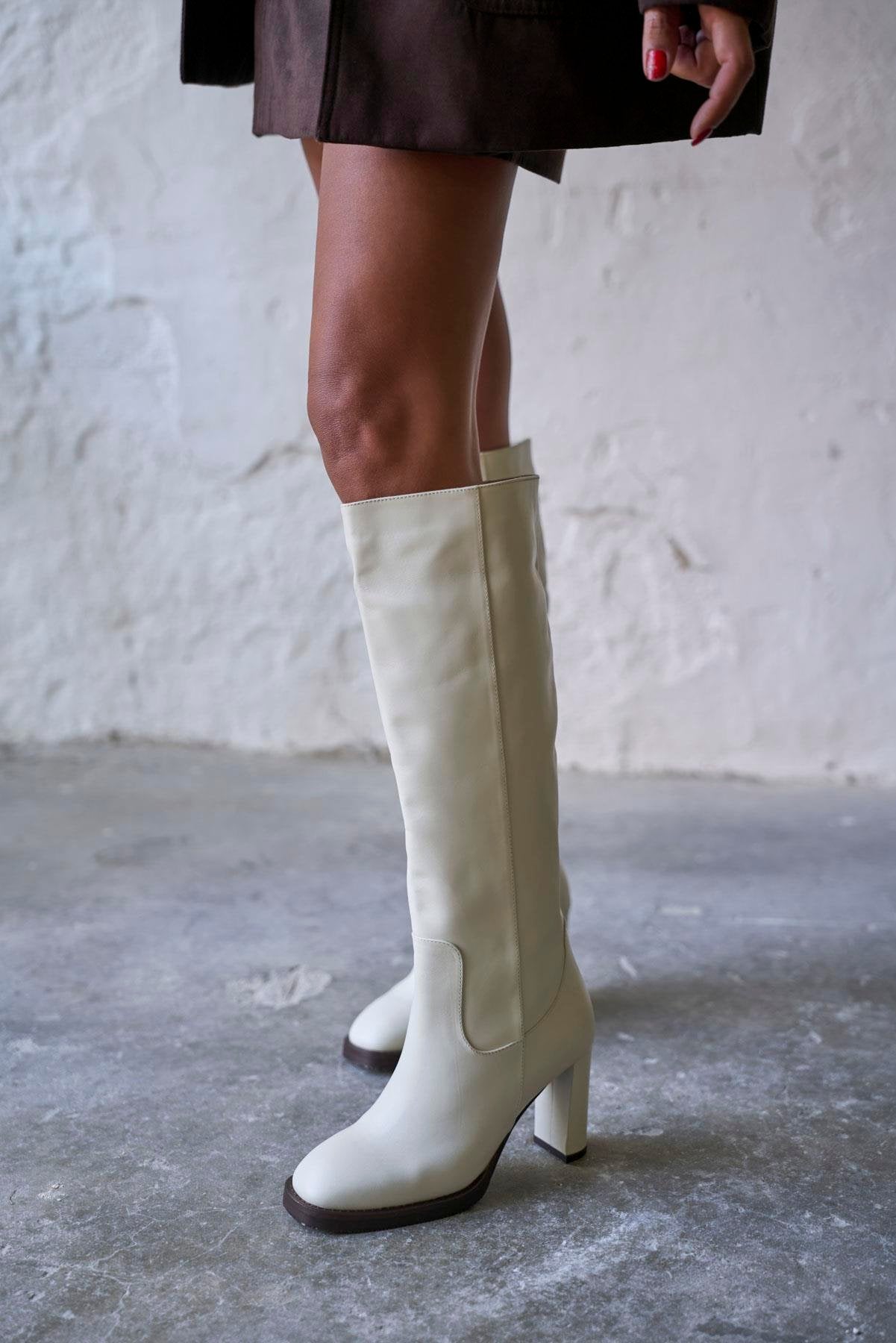 Wanna - Kožne Ženske Čizme