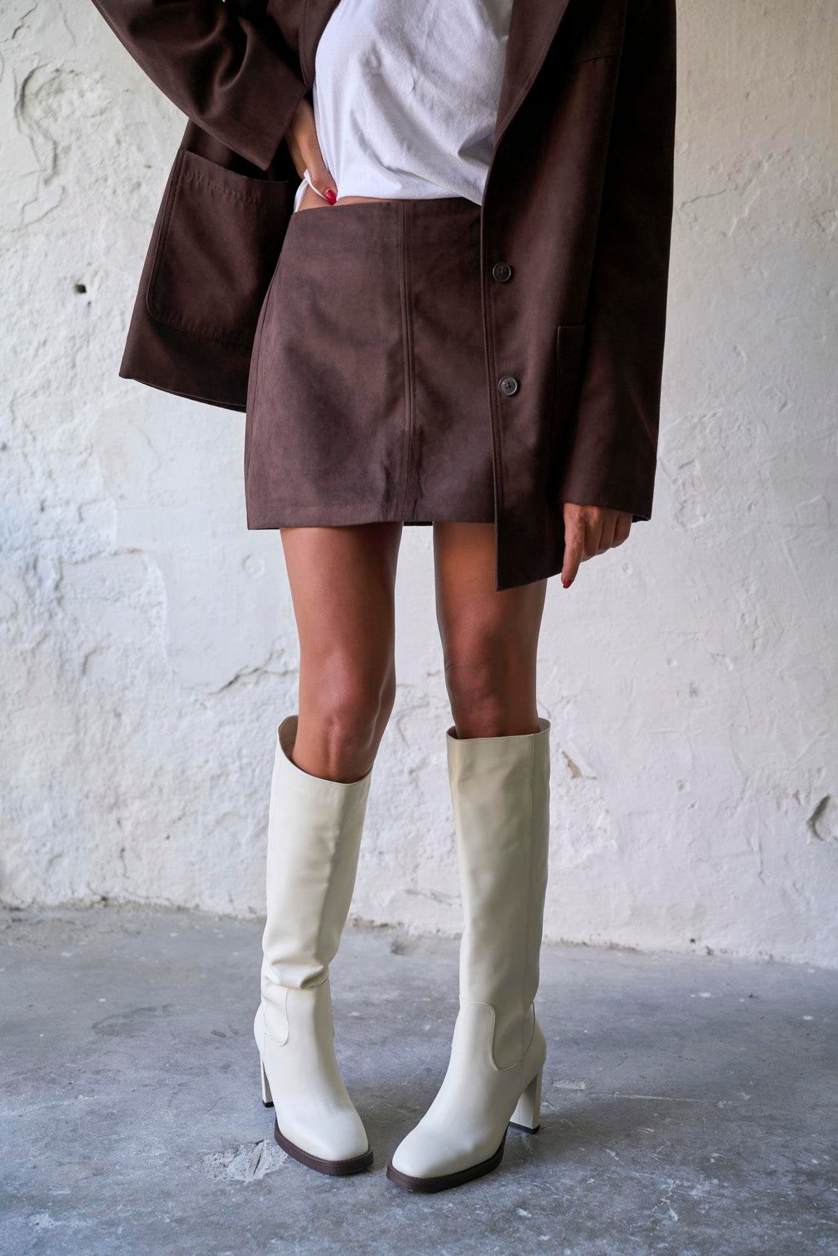 Wanna - Kožne Ženske Čizme