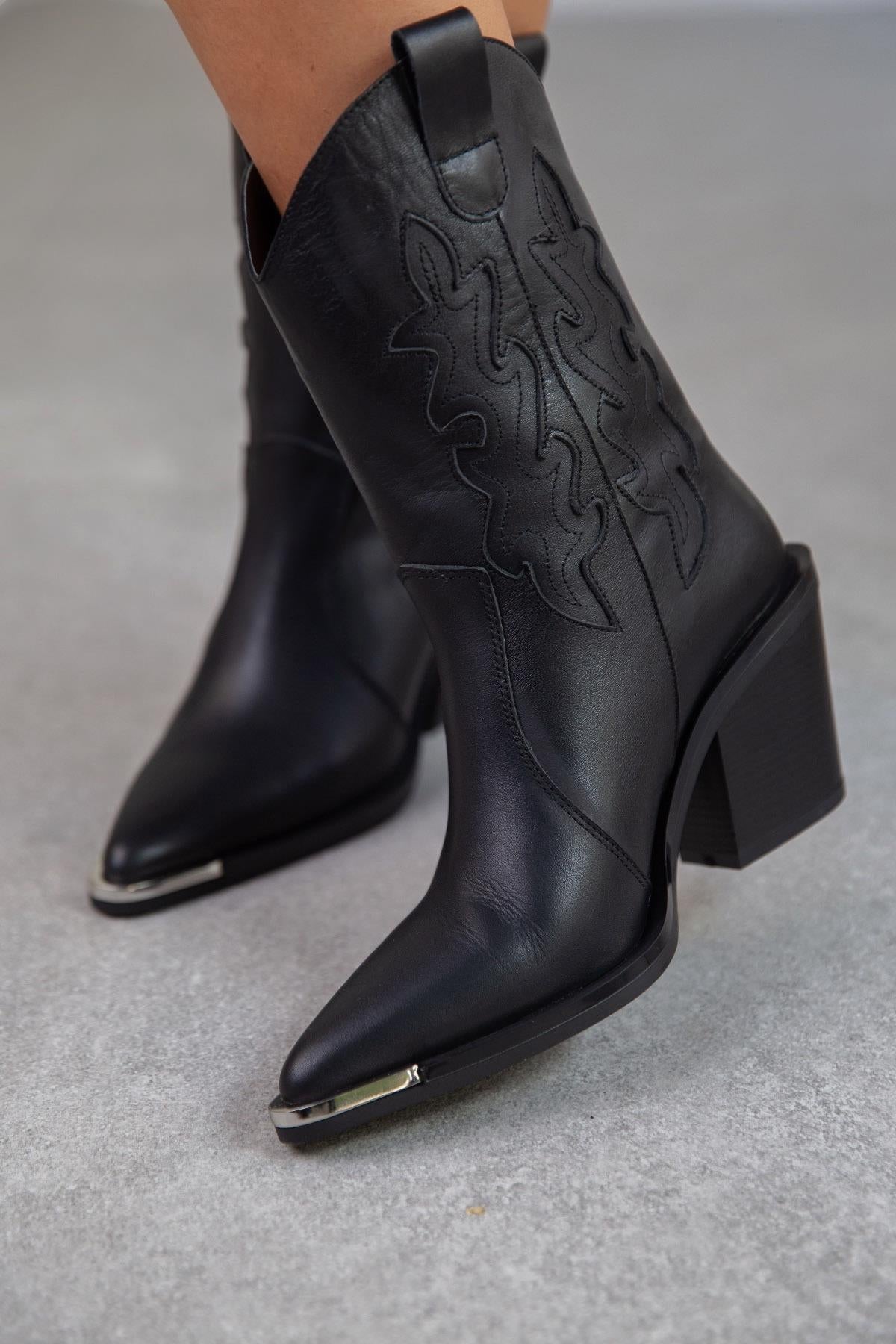 West- Kožne Ženske Čizme