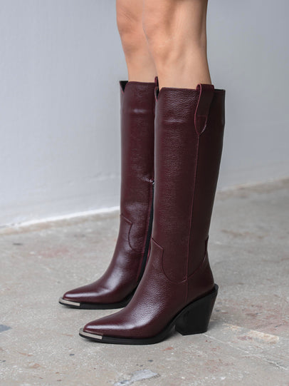 Zonia - Kožne Ženske Čizme