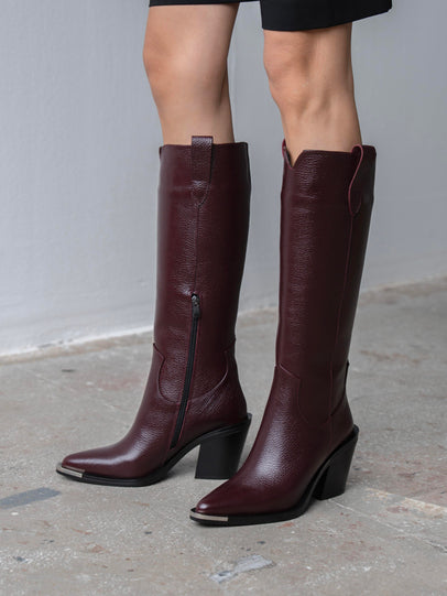 Zonia - Kožne Ženske Čizme